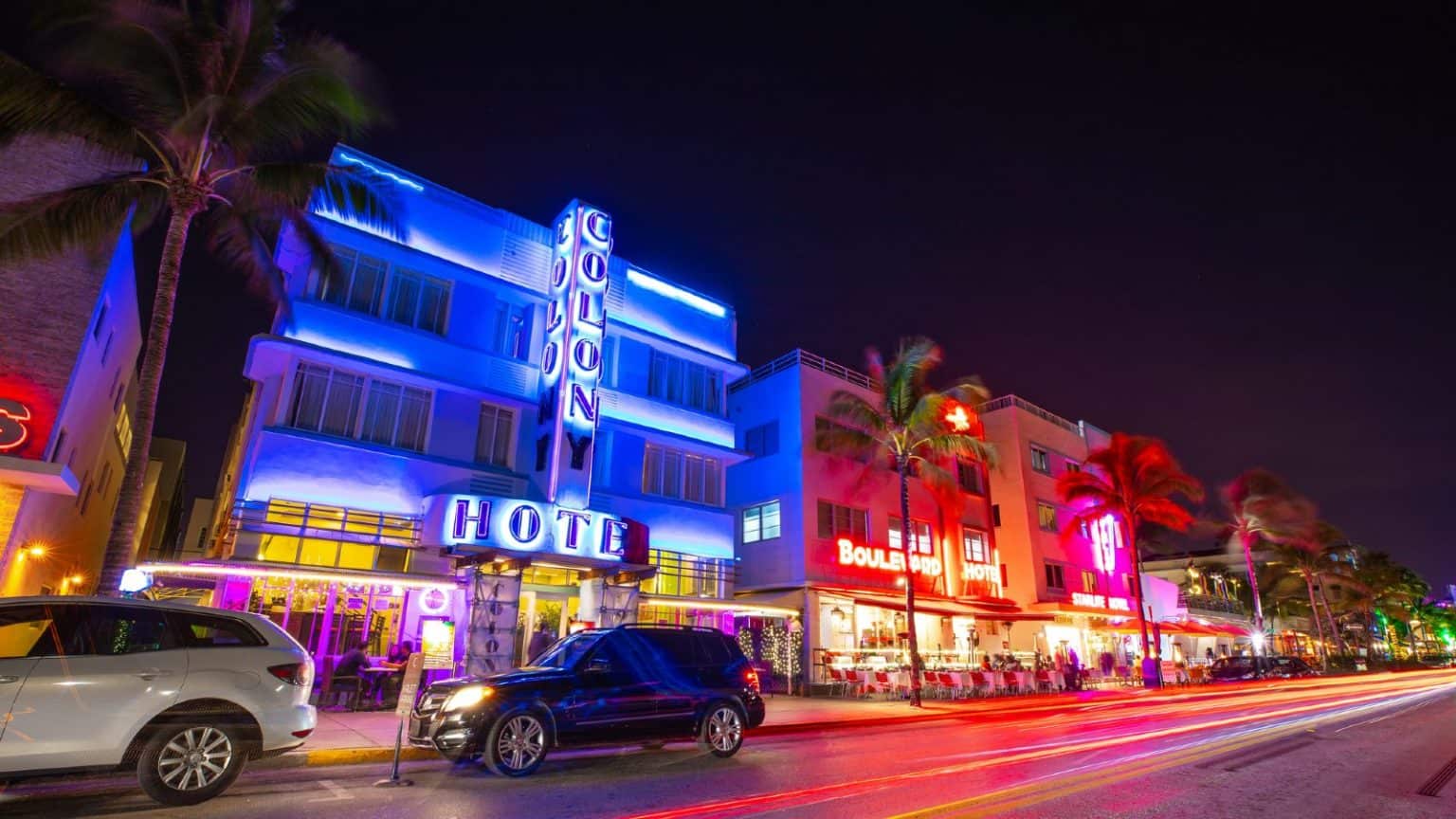 Ocean Drive L Iconica Strada Art D Co Di Miami Beach