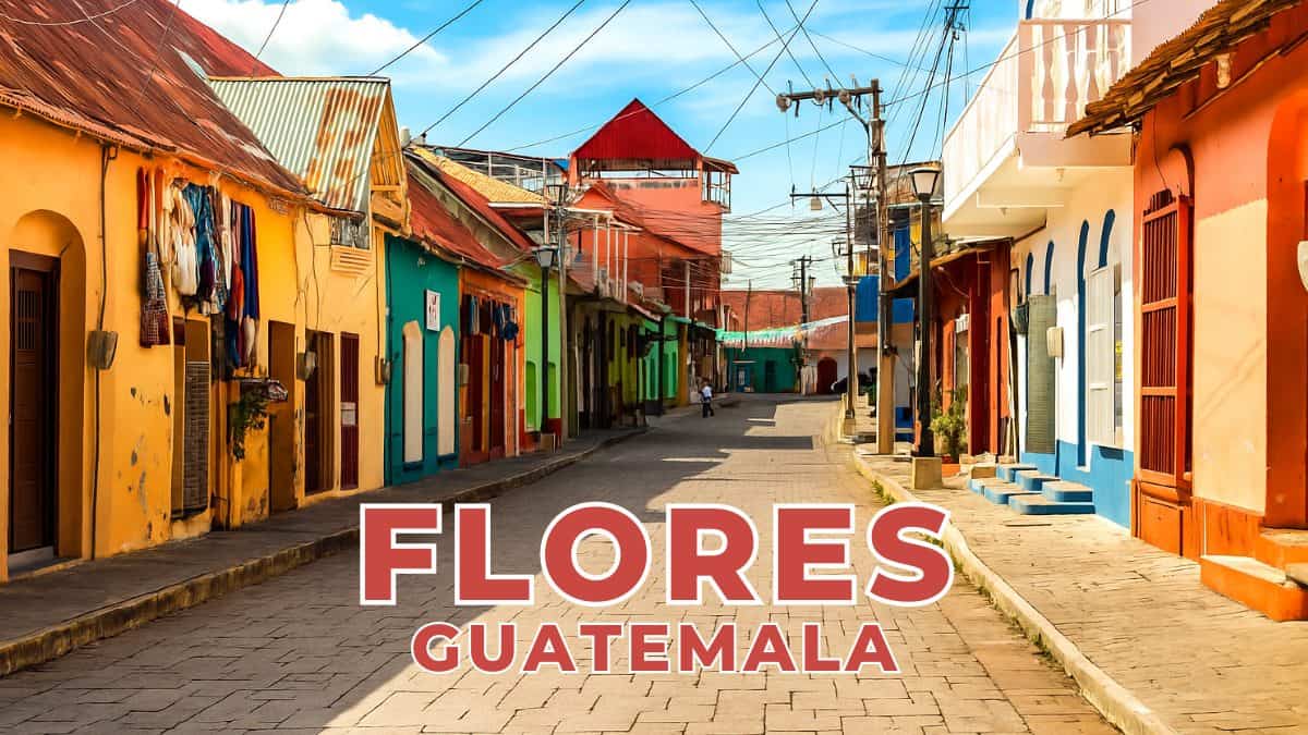 Isola Flores Peten Guatemala