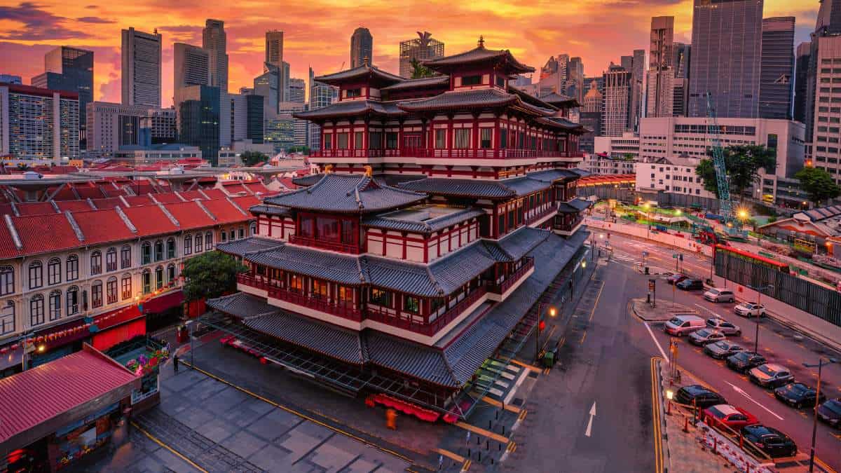 Tempio Buddha Tooth Relic Singapore cosa vedere