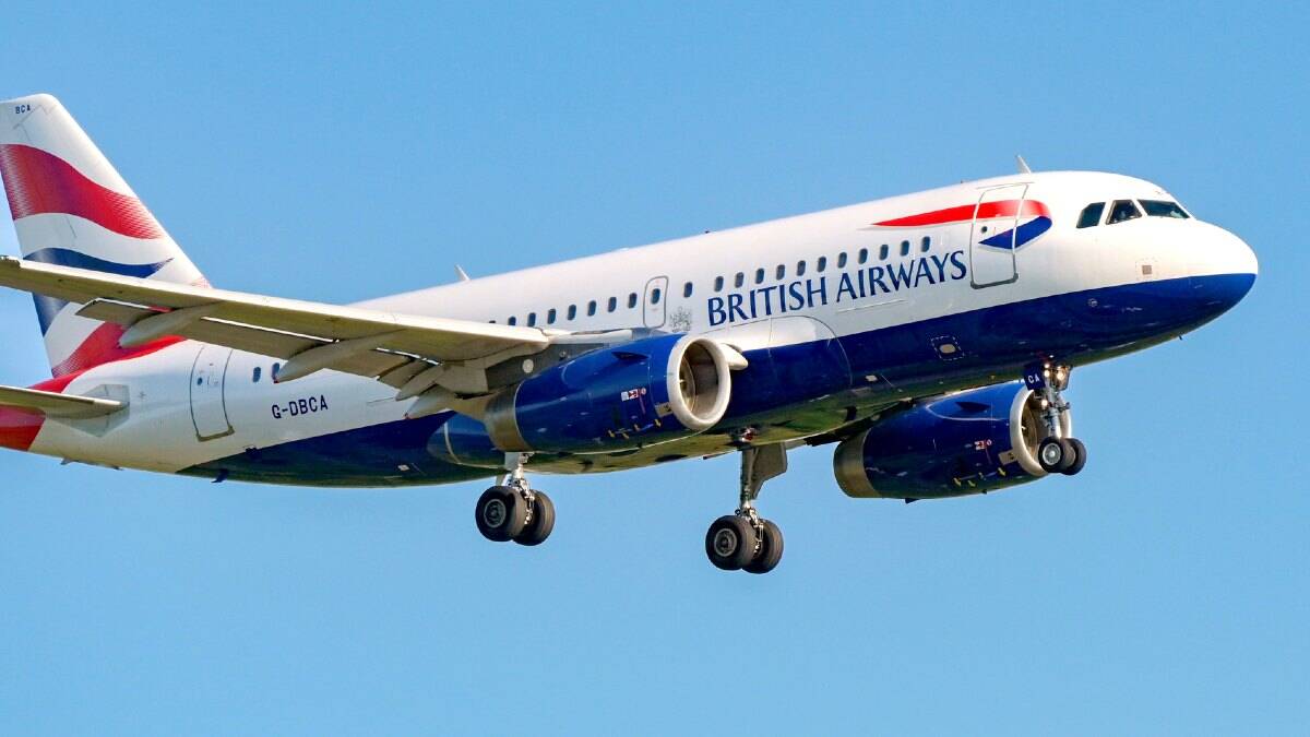 Check-in British Airways app