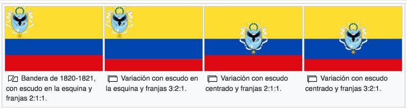 seconda versione grande colombia