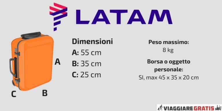 Bagaglio a mano LATAM Airlines: cosa devi sapere prima di partire