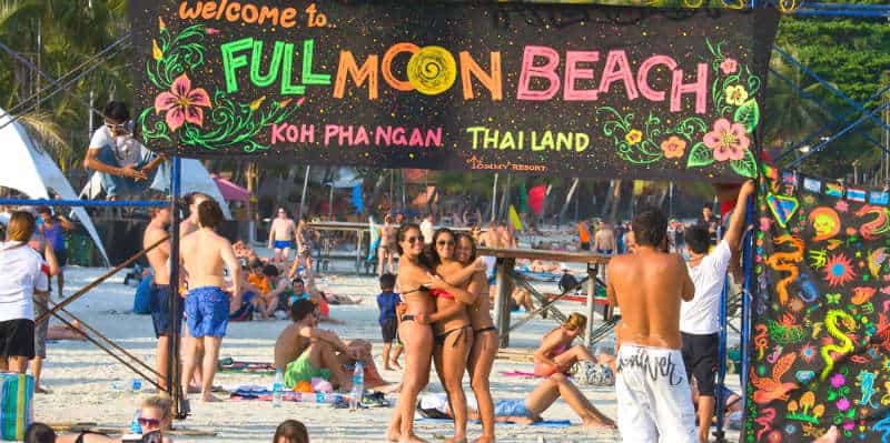 ko phangan full moon party