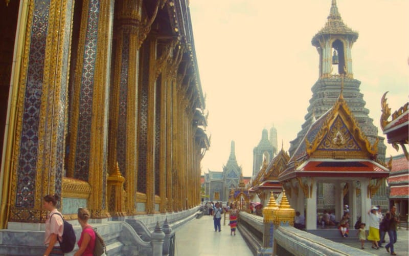 Wat Phra Kaew tempio Bangkok