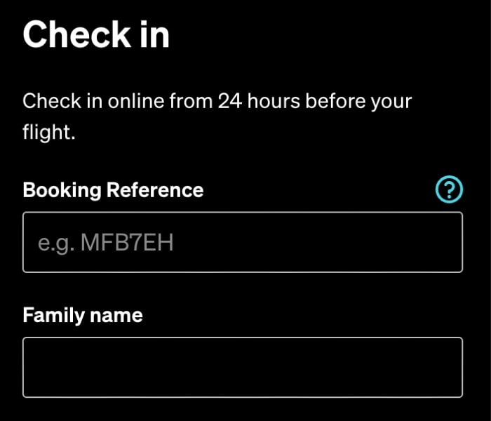 Check in Air New Zealand