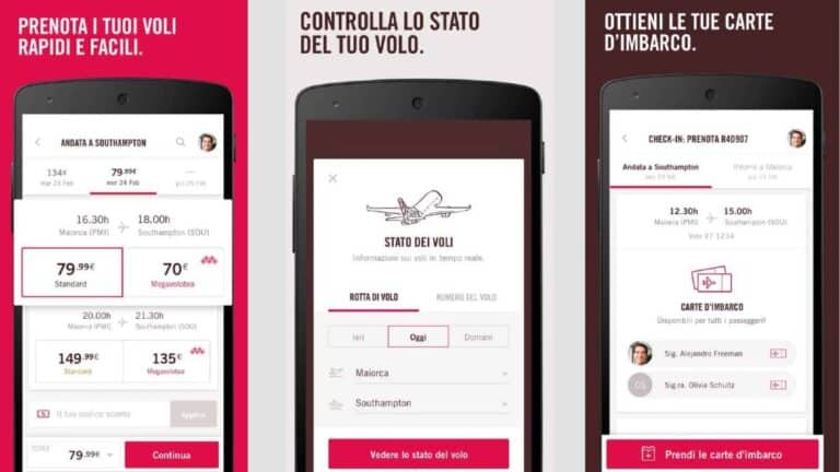 App Volotea: come prenotare voli e fare il check-in sul telefono