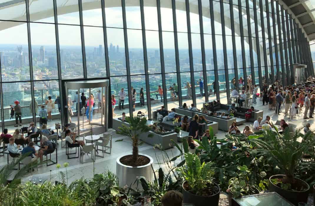 Giardini pensili Sky Garden Londra