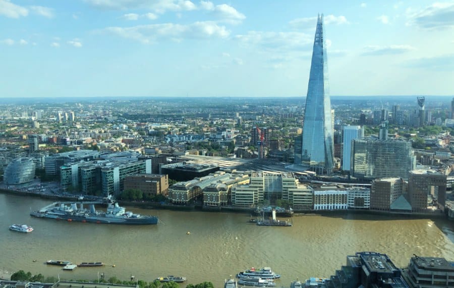 Vista Shard Londra Sky Garden