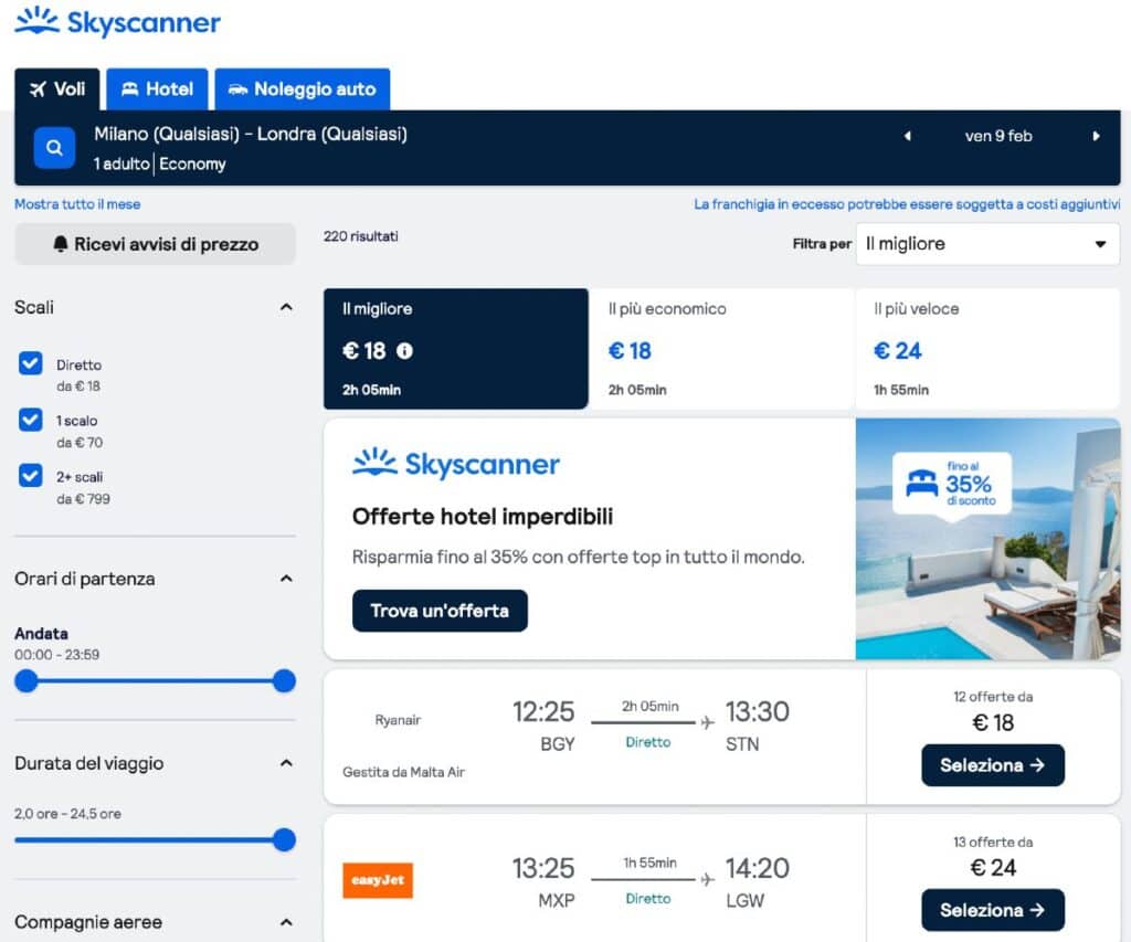 Skyscanner: Come Funziona E Come Scovare Voli Low Cost