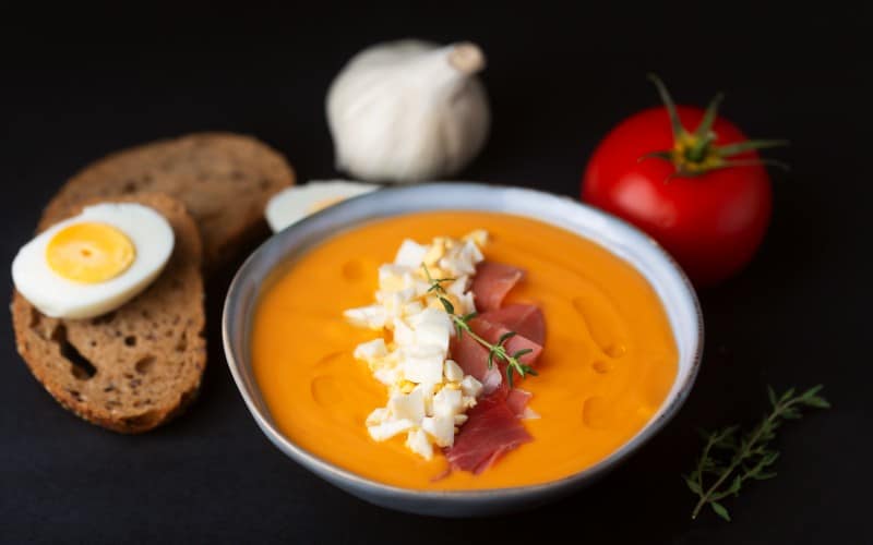 Salmorejo tapas fredde