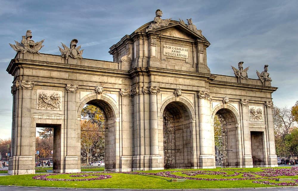 Porta di Alcala Retiro Madrid