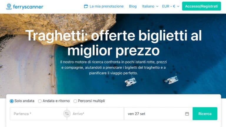 Come prenotare traghetti low cost per la Grecia con Ferryscanner