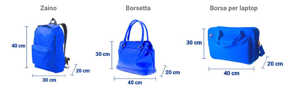 Bagaglio a mano piccolo Ryanair