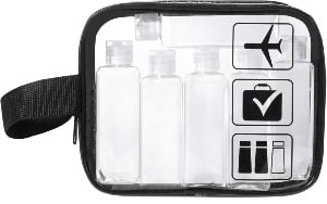 Set per liquidi in viaggio