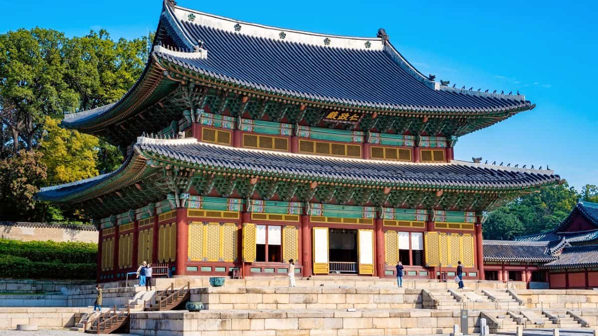 Il Palazzo Changdeokgung a Seul
